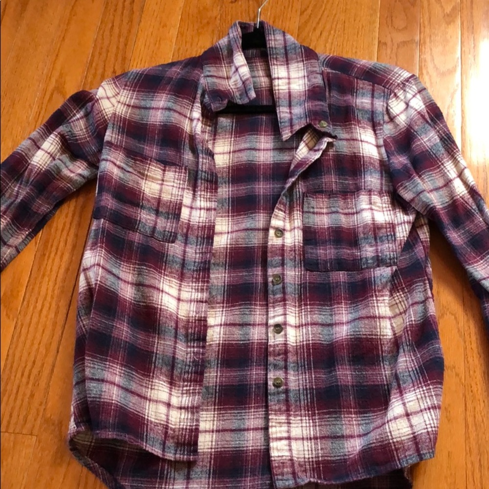 Purple flannel